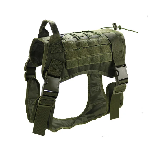 Imbracatura tattica per cani Pawfey con sistema MOLLE