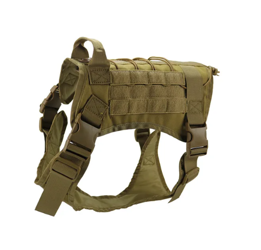 Imbracatura tattica per cani Pawfey con sistema MOLLE