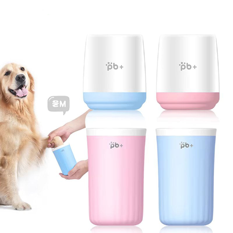 Limpiador portátil de patas para perros - Mantén sus patas impecables en segundos