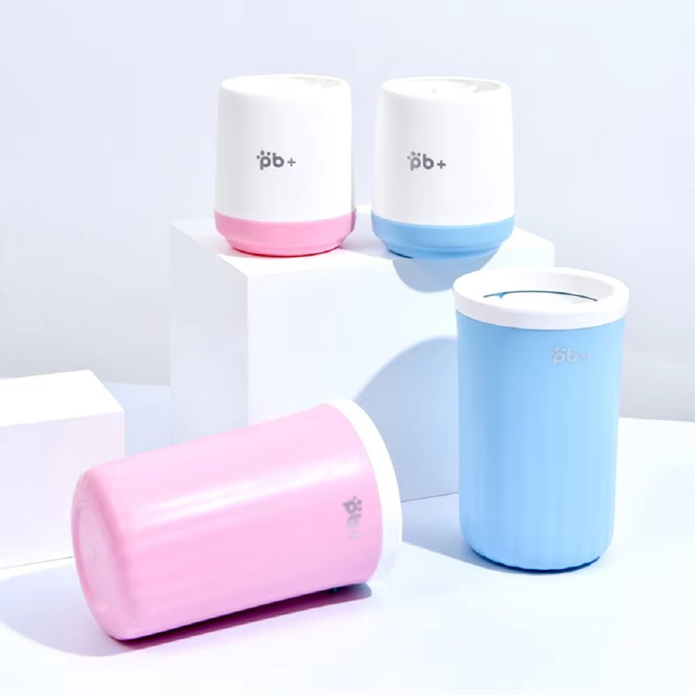 Limpiador portátil de patas para perros - Mantén sus patas impecables en segundos
