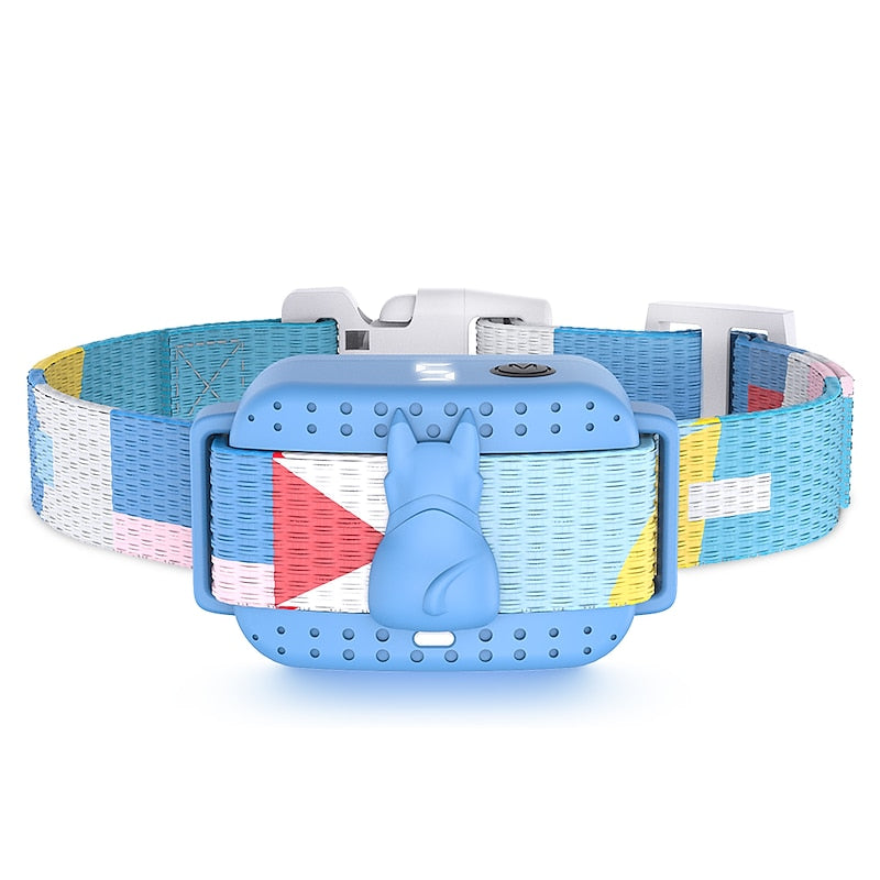 Anti-Bell-Halsband für Hunde mit buntem Design