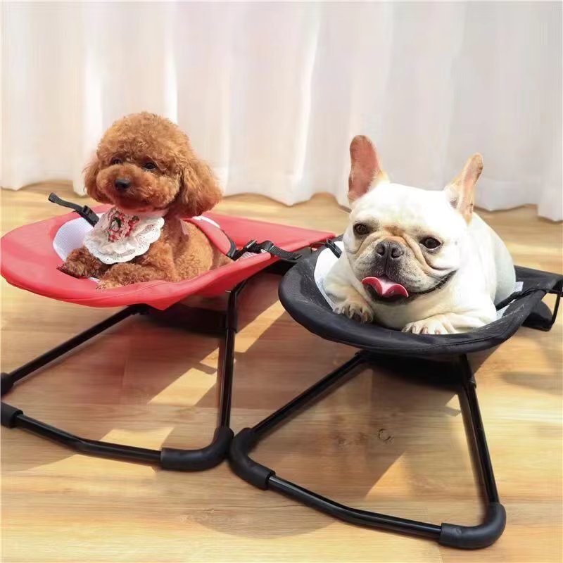 Cama mecedora para cachorros de exterior - Comodidad prémium para tu amigo peludo