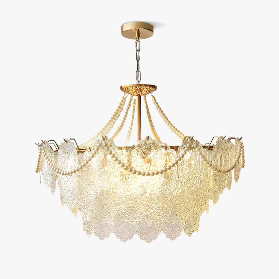 Pearls Glass Chandelier - Lamp Outdoor