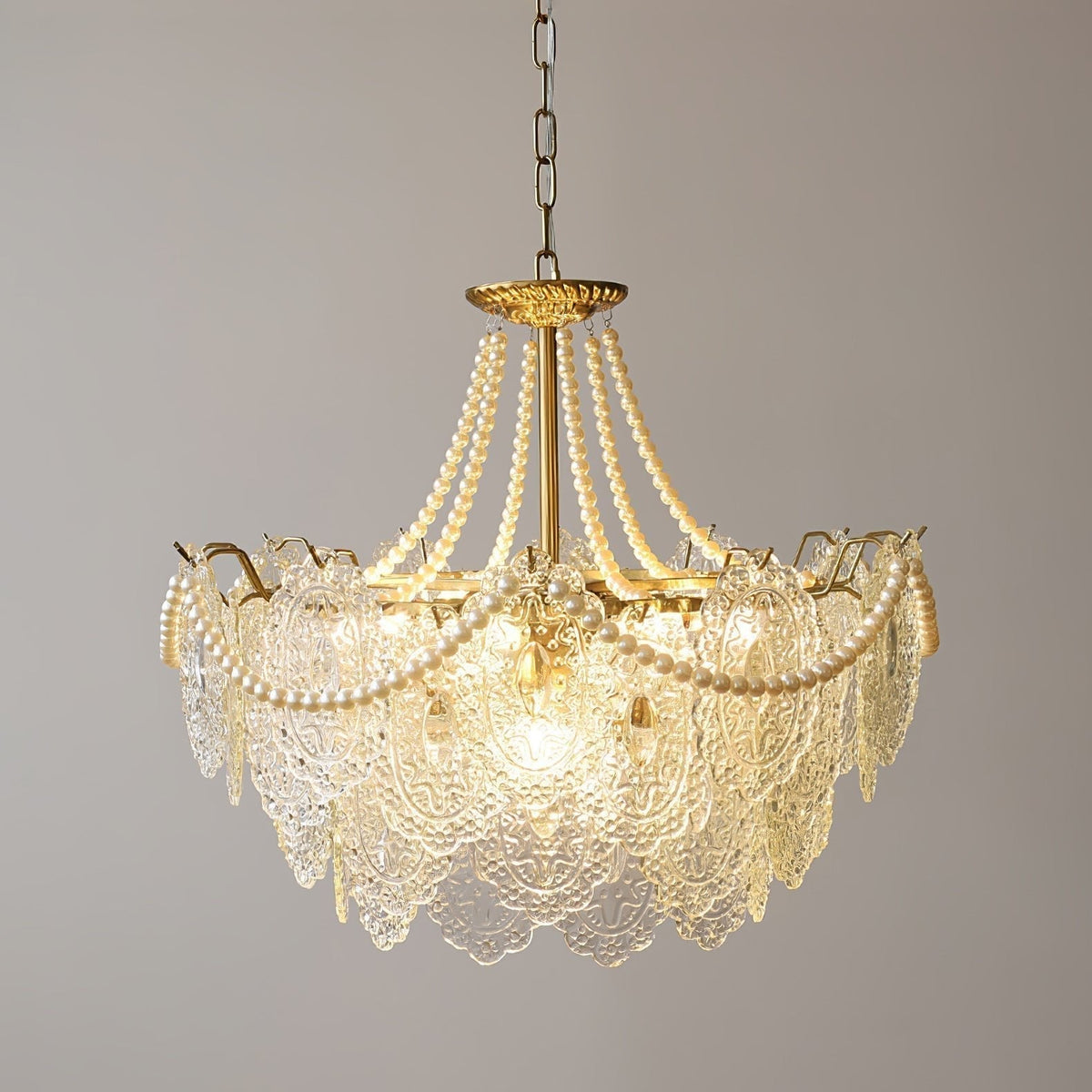 Pearls Glass Chandelier - Lamp Outdoor