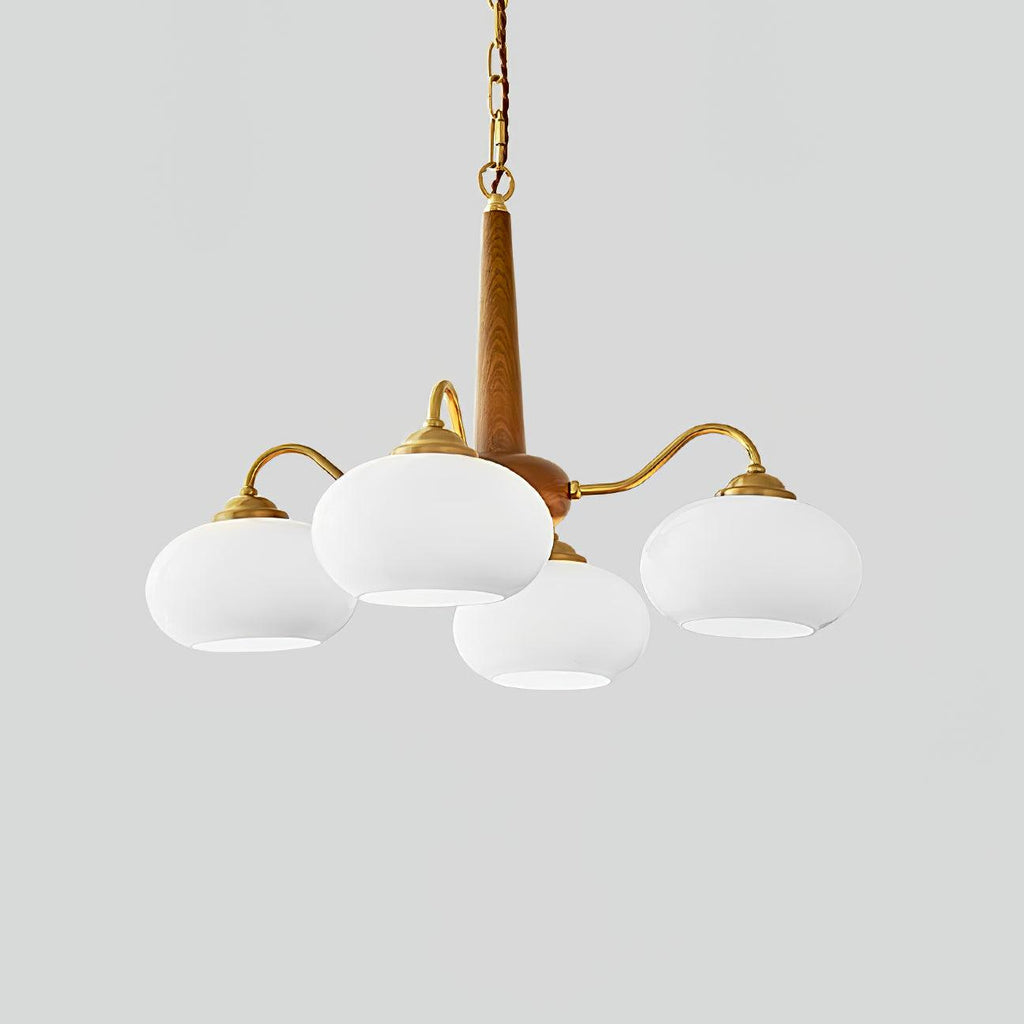 Persimmon Toned Hanging Ceiling Chandelier