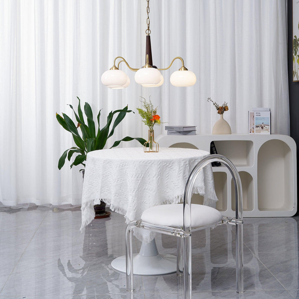 Persimmon Toned Hanging Ceiling Chandelier