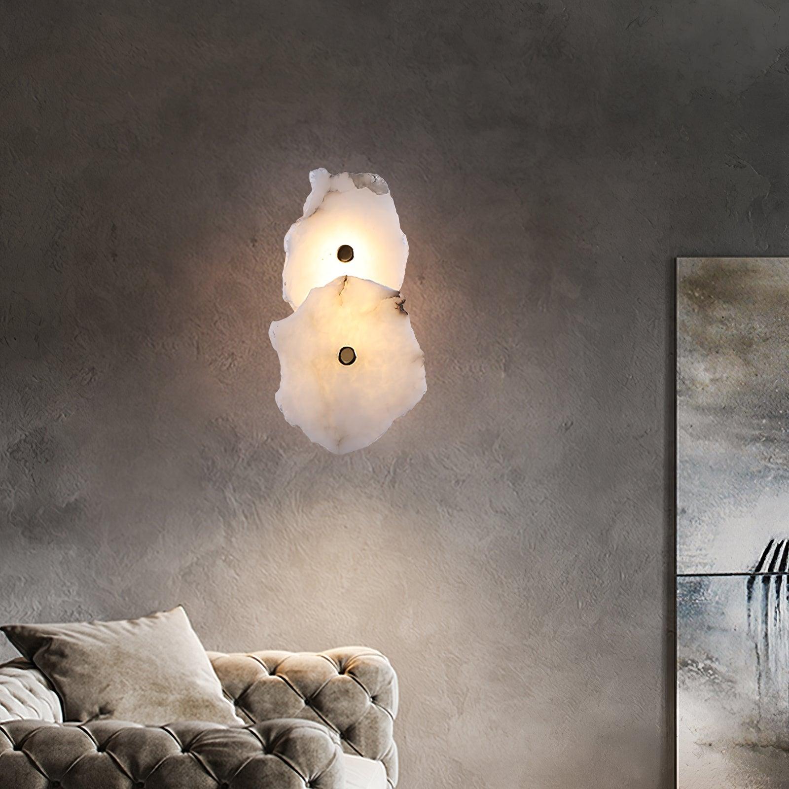Petra Slim Alabaster Wall Lamp