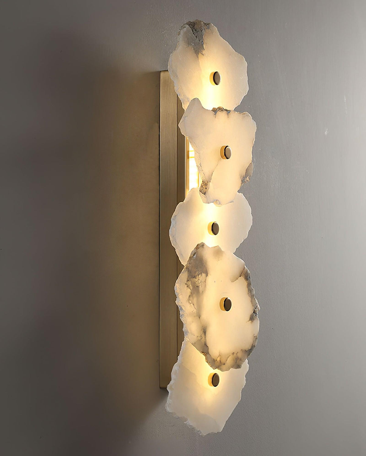 Petra Slim Alabaster Wall Lamp
