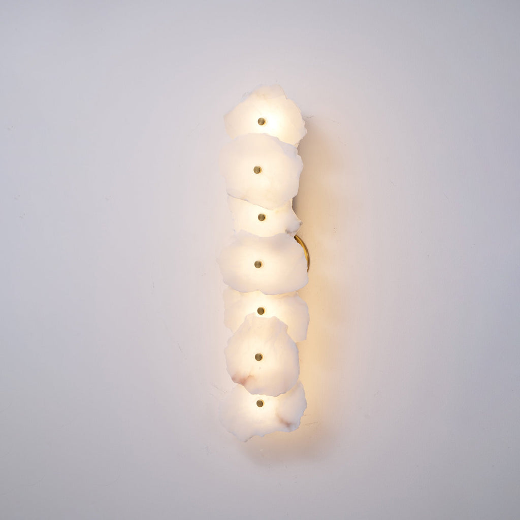 Petra Slim Alabaster Wall Lamp