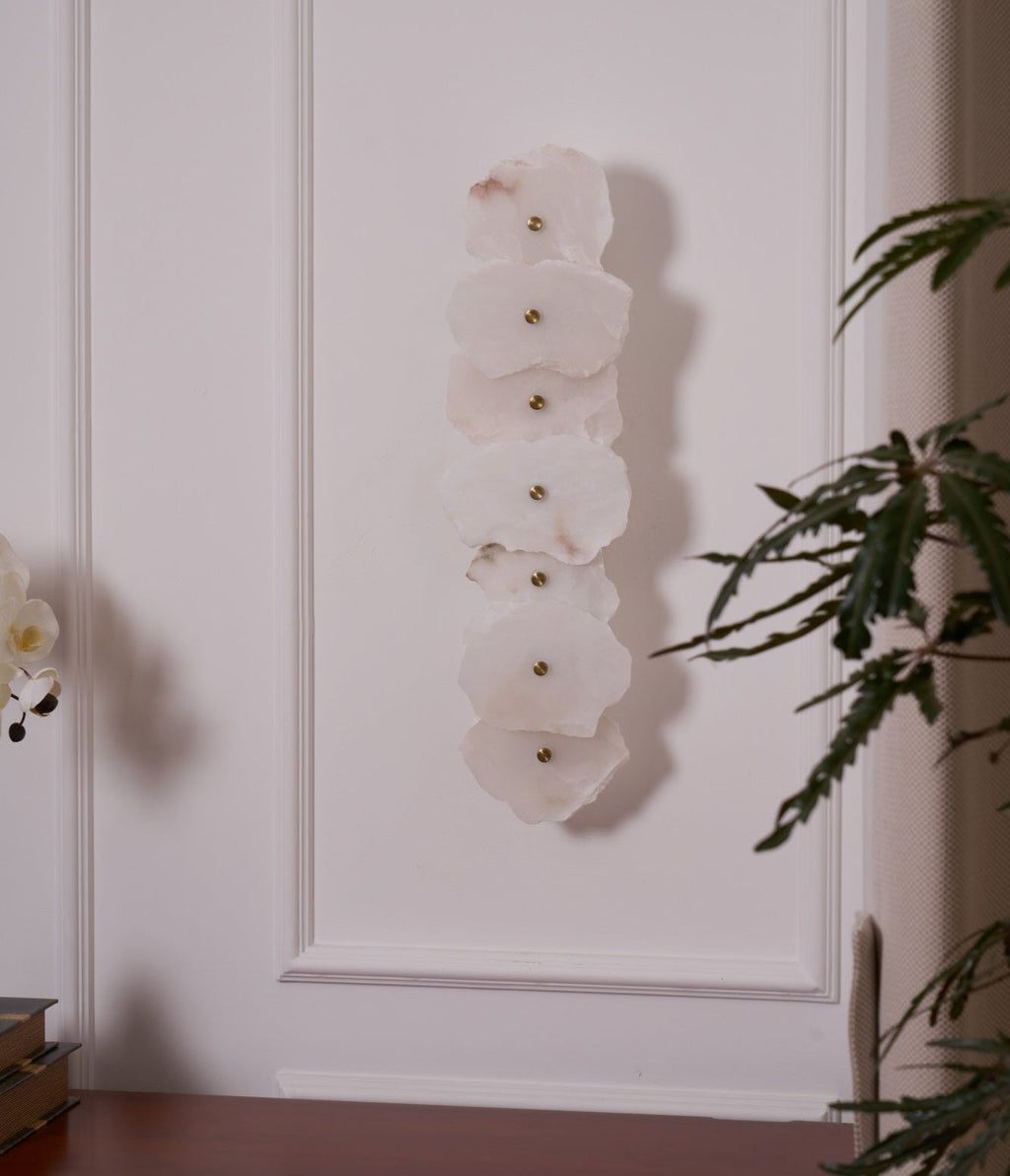 Petra Slim Alabaster Wall Lamp