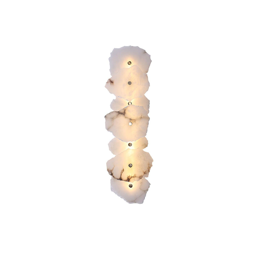Ritta Alabaster Çiçek Duvar Lambası — Entegre Yumuşak LED Aydınlatma