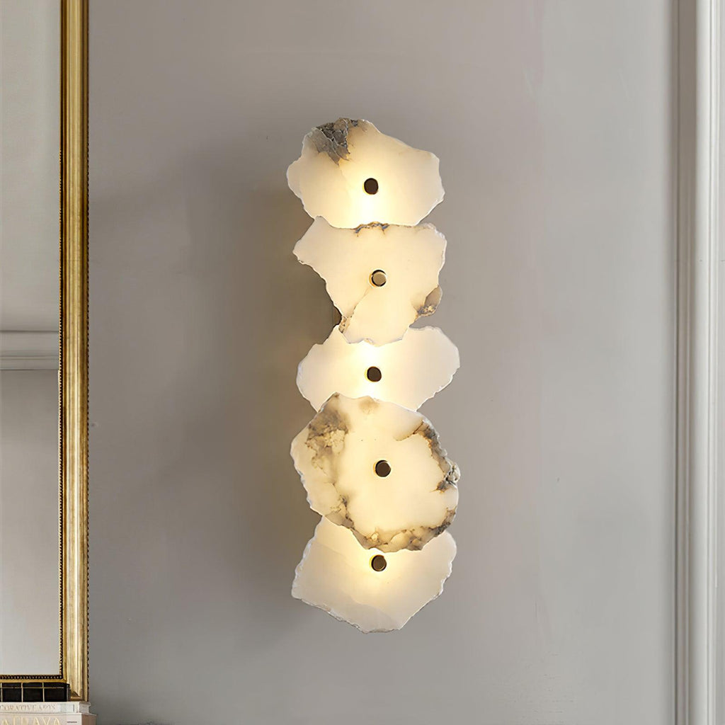 Petra Slim Alabaster Wall Lamp