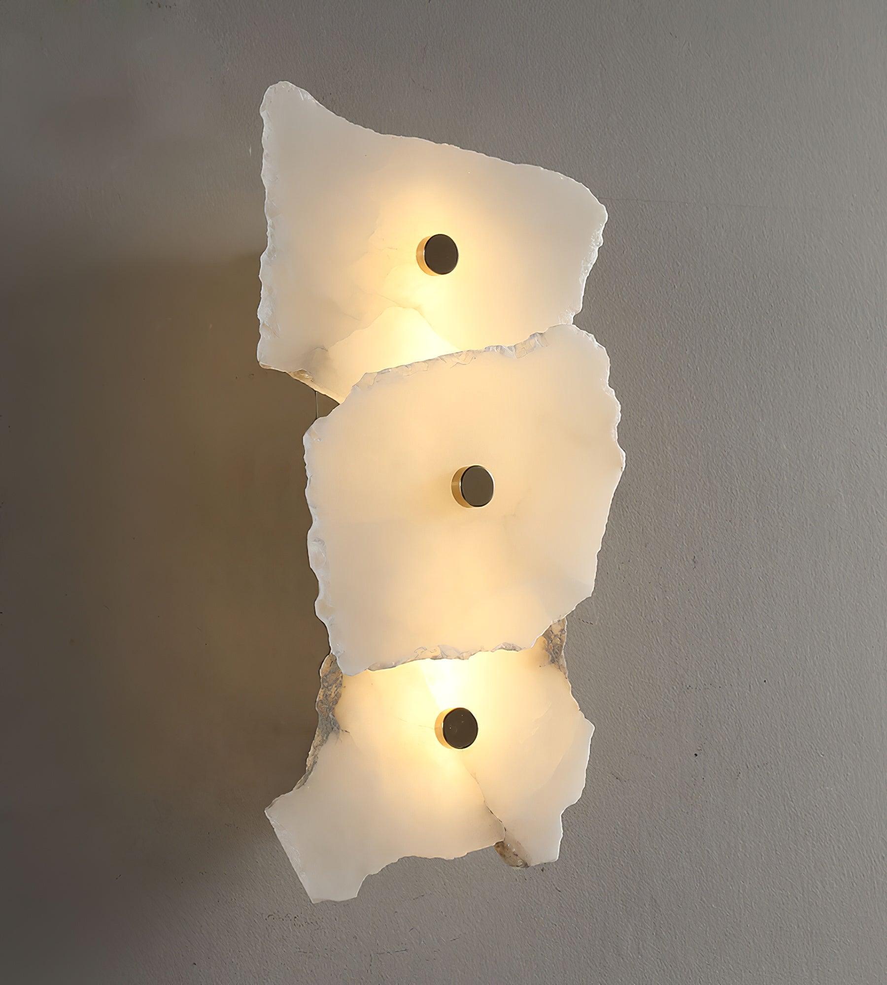 Petra Slim Alabaster Wall Lamp