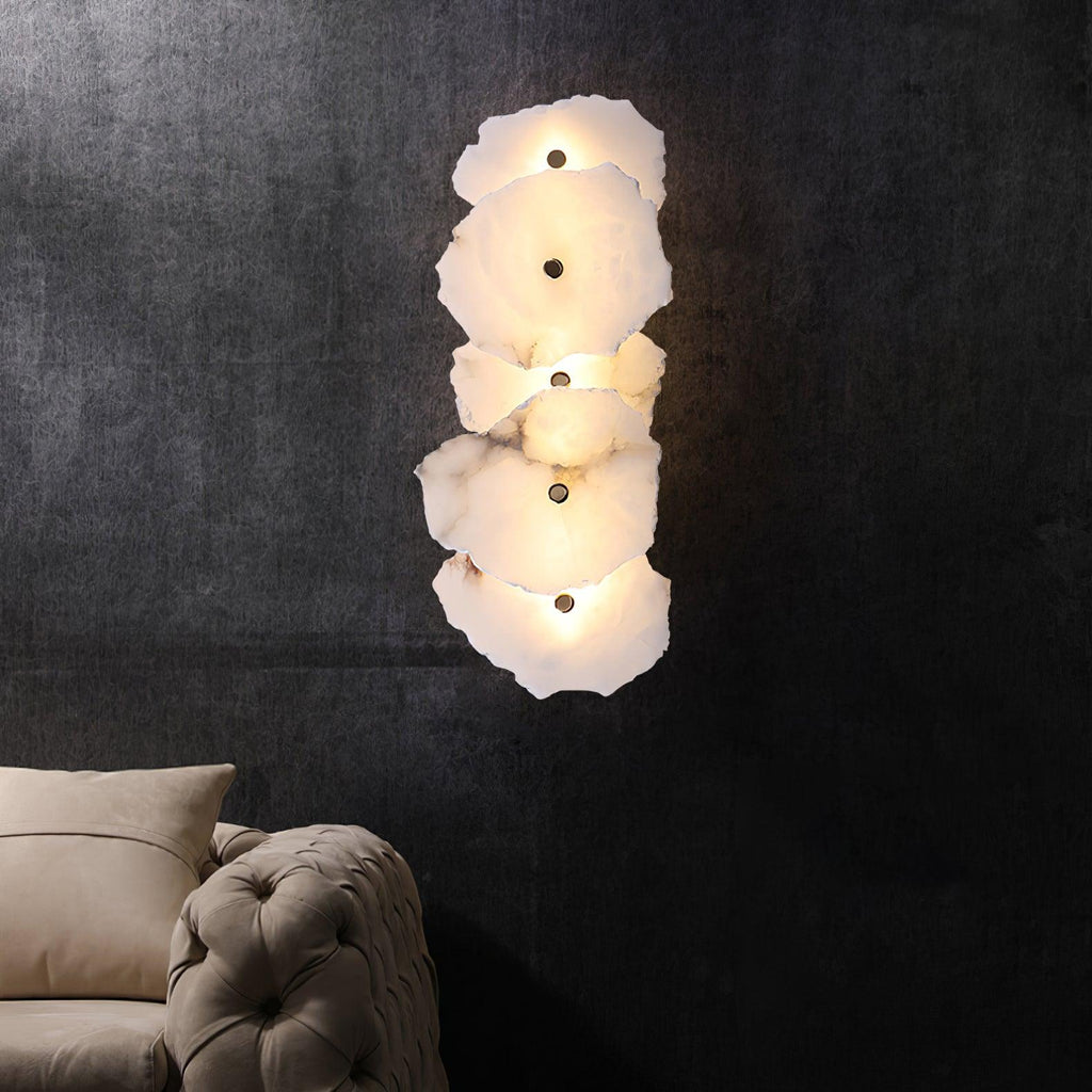 Petra Slim Alabaster Wall Lamp
