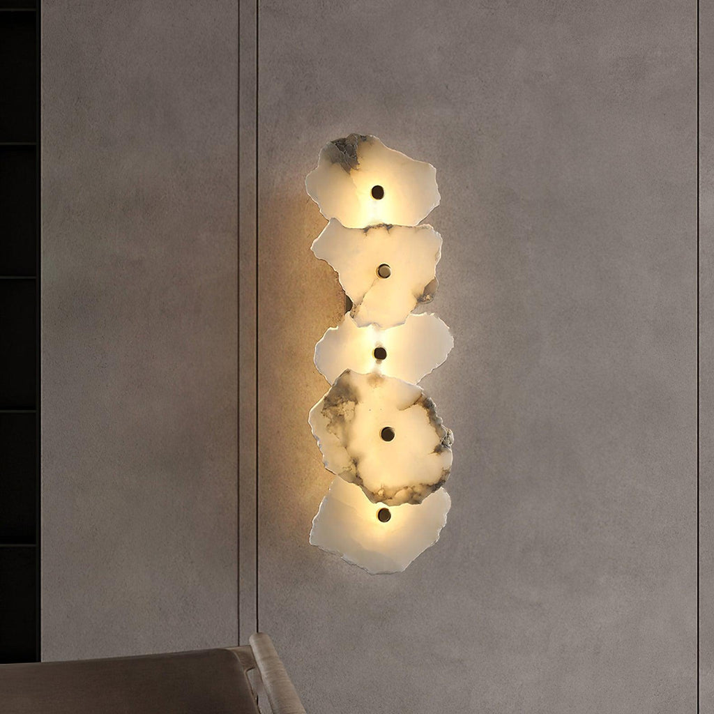 Petra Slim Alabaster Wall Lamp