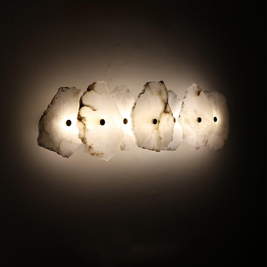 Petra Slim Alabaster Wall Lamp