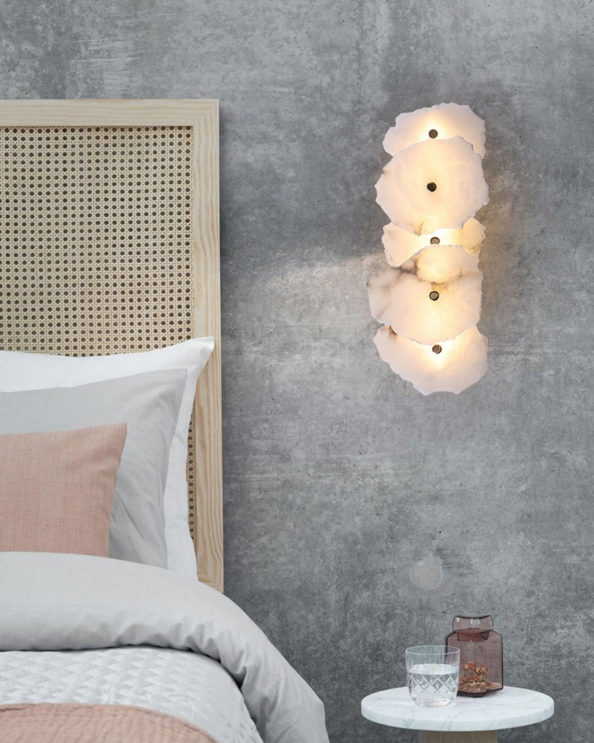 Petra Slim Alabaster Wall Lamp