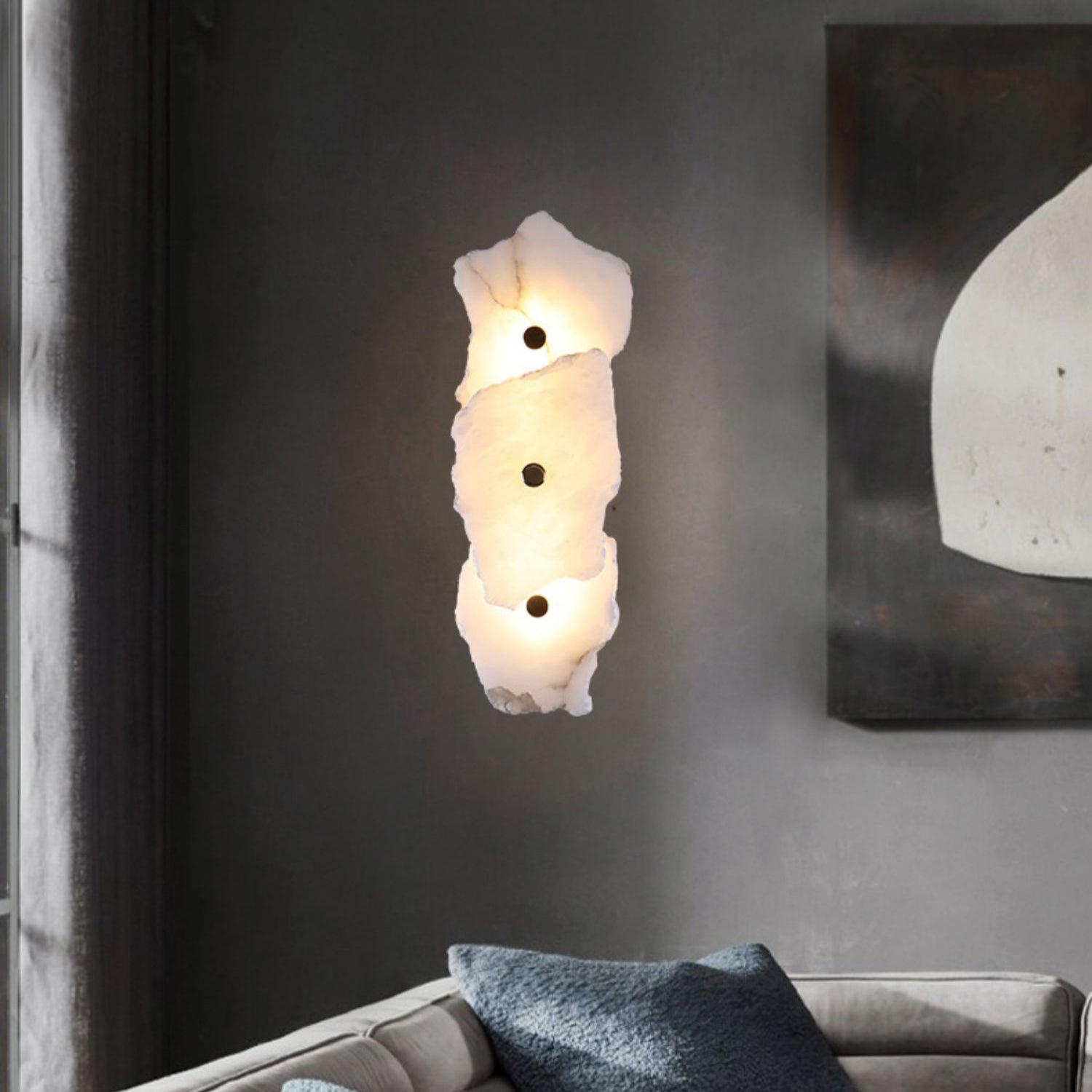 Petra Slim Alabaster Wall Lamp