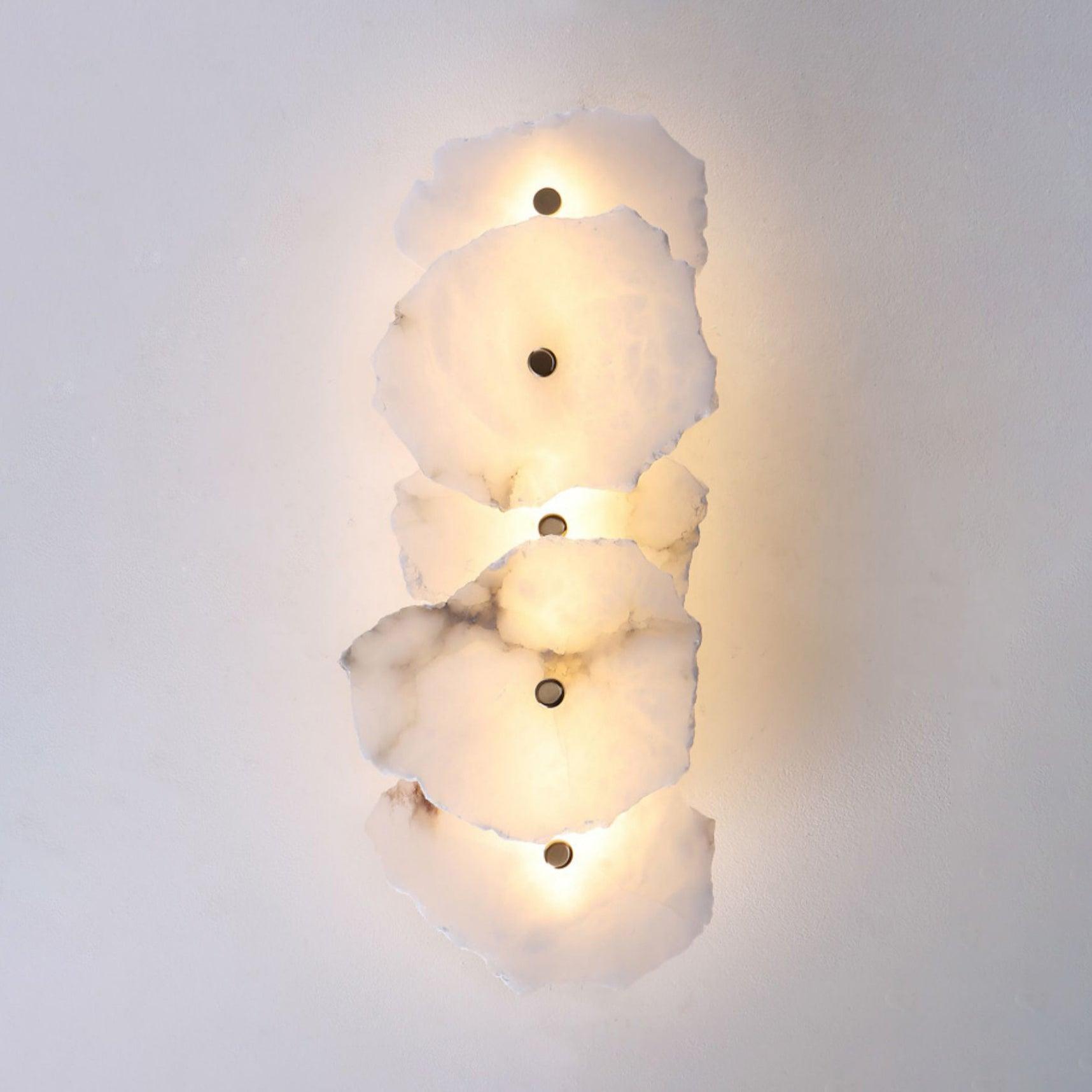 Petra Slim Alabaster Wall Lamp