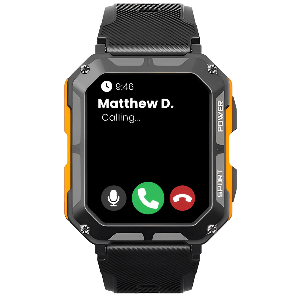 Montre Intelligente Moderne Durable Conçue Pour Environnements Rugueux