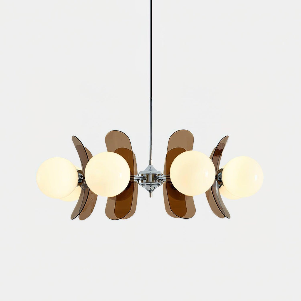 Elegantní fosforeskující lustr