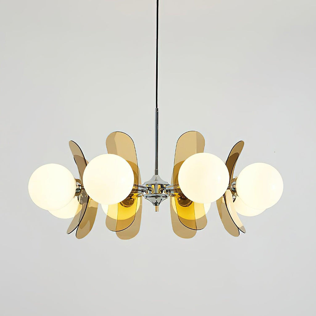Elegantní fosforeskující lustr