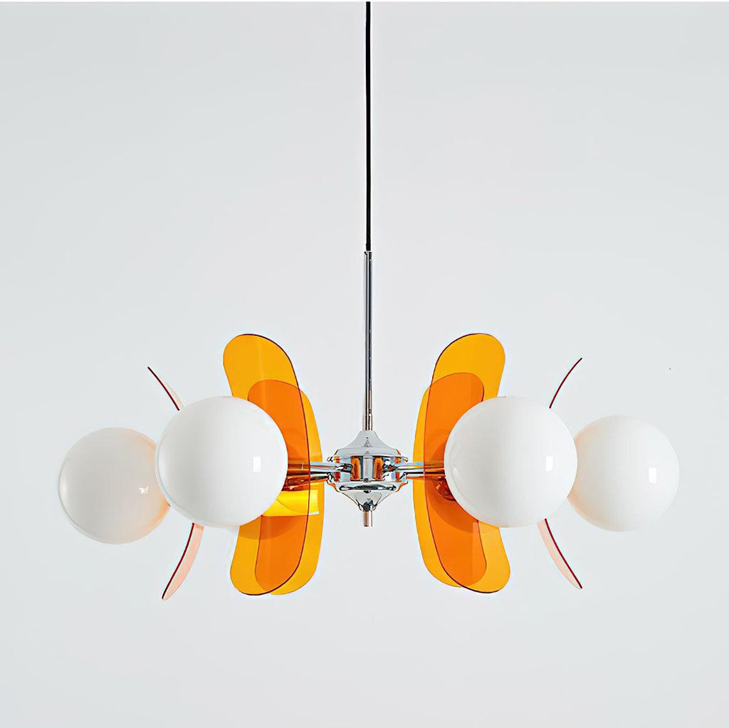 Elegantní fosforeskující lustr