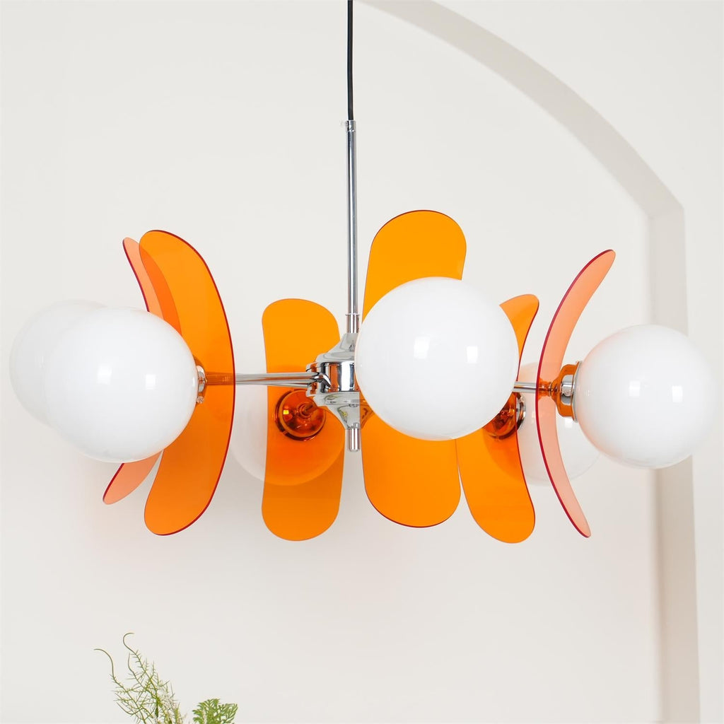 Elegantní fosforeskující lustr