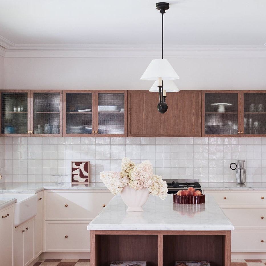 Norli Modern Linear LED Chandelier — Slender Metal Suspension