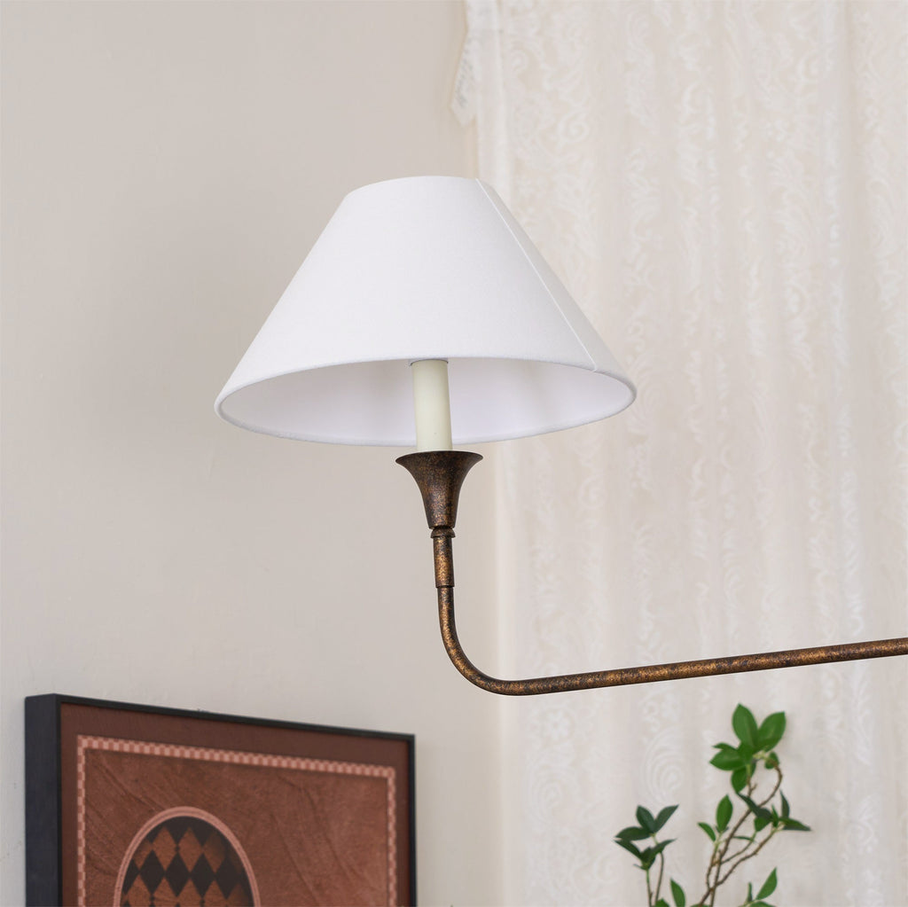 Norli Modern Linear LED Chandelier — Slender Metal Suspension