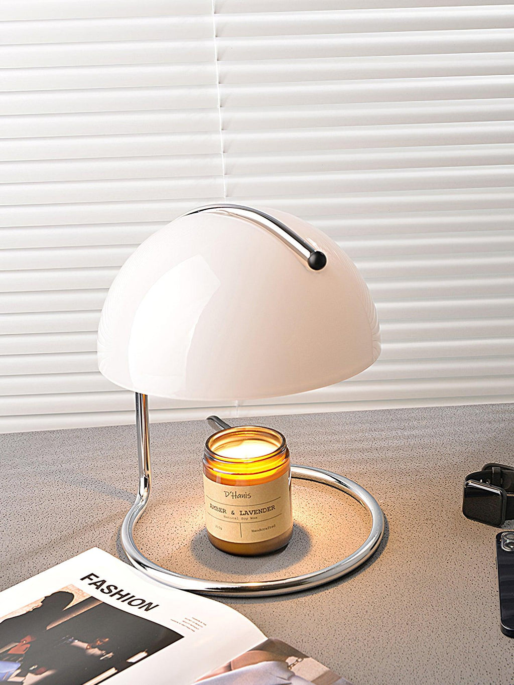 Nowoczesna lampa stołowa Pierre
