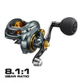 Mulinello da lancio AstraForge 300 con frizione da 15 kg e 8 cuscinetti più 1