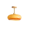 VKL-1010 Bauhaus-loftslampe — Orange og hvid