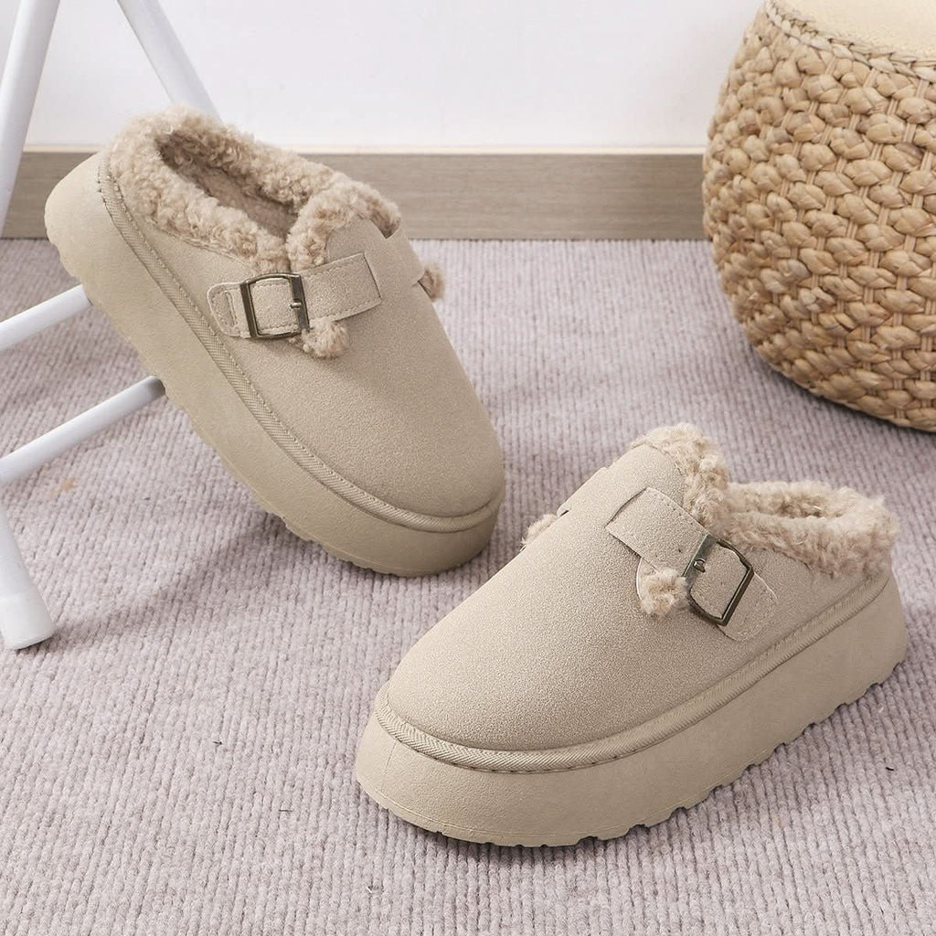 CozyNest Women's Plush Slippers With Comfort and Warmth
