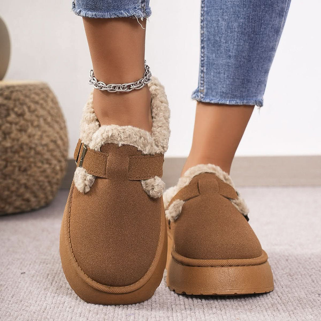 CozyNest Women's Plush Slippers With Comfort and Warmth