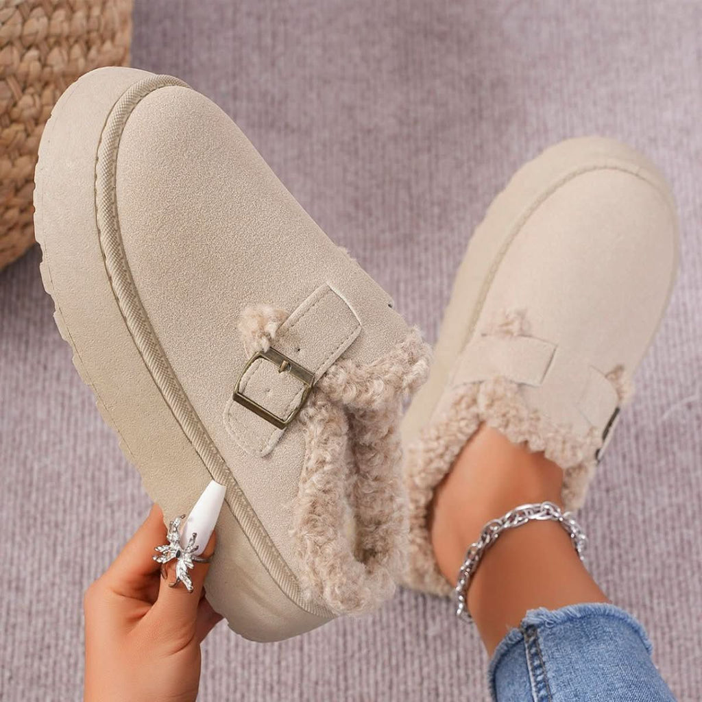 CozyNest Women's Plush Slippers With Comfort and Warmth