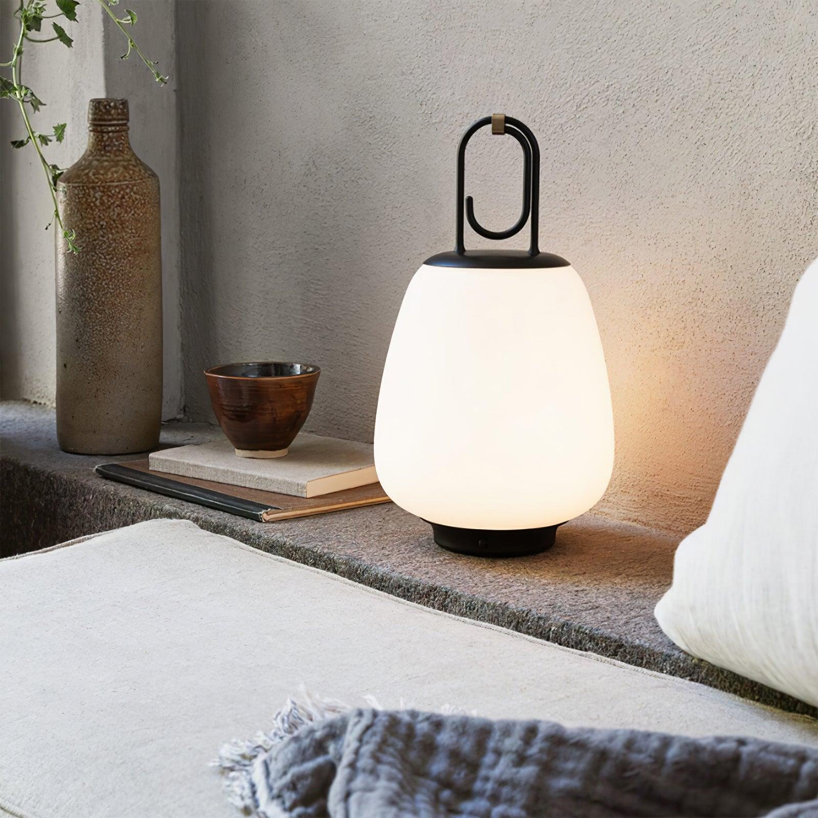 Astraeon Lantern Style Portable Table Lamp By Orntli