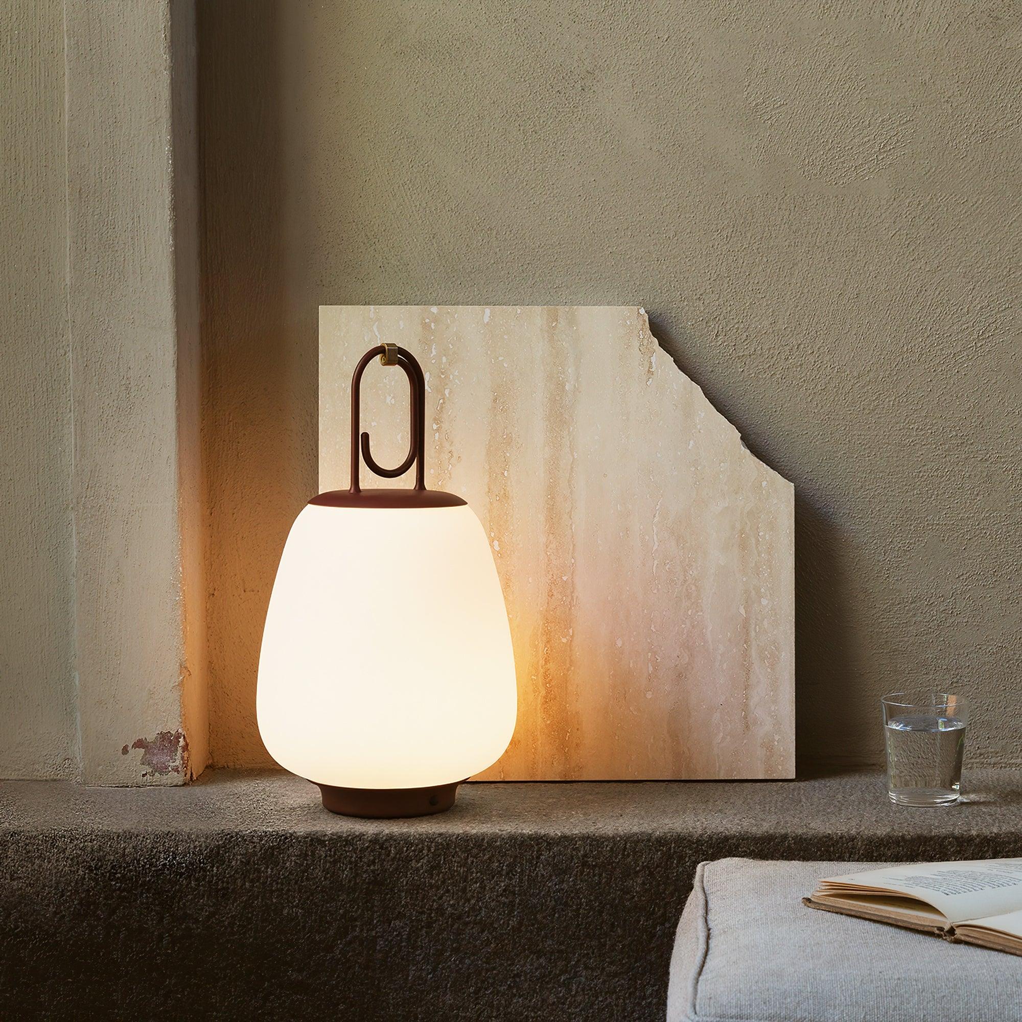 Astraeon Lantern Style Portable Table Lamp By Orntli
