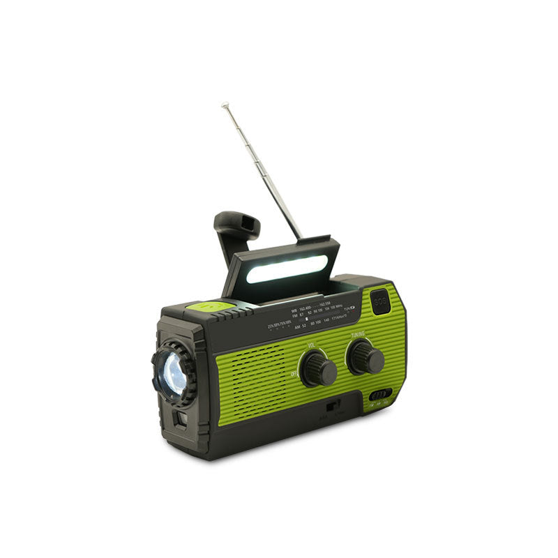 Rádio de Emergência Portátil LumenGuard Pro com Energia Solar