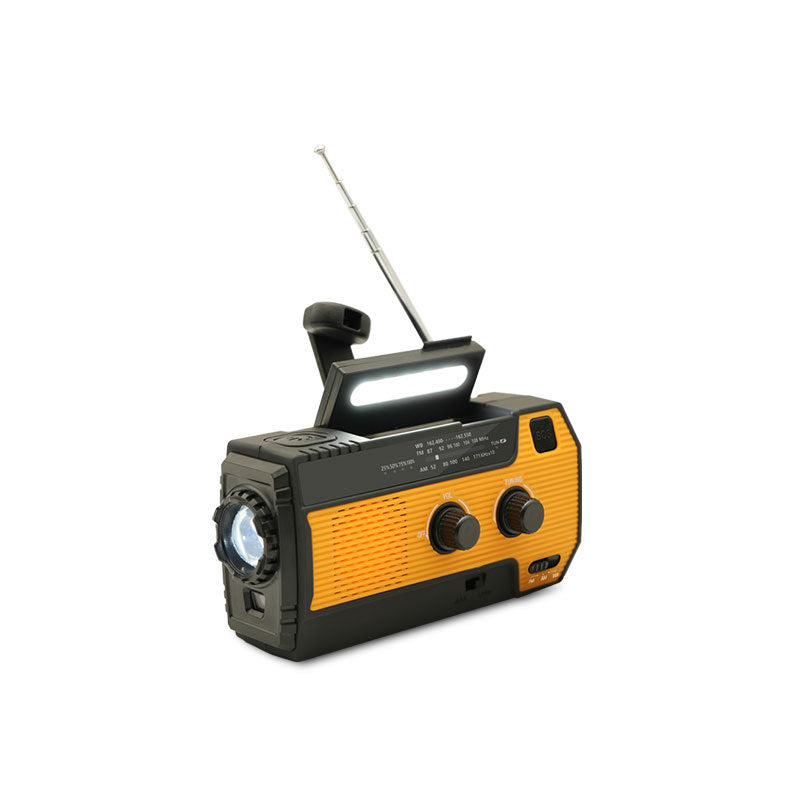 Rádio de Emergência Portátil LumenGuard Pro com Energia Solar
