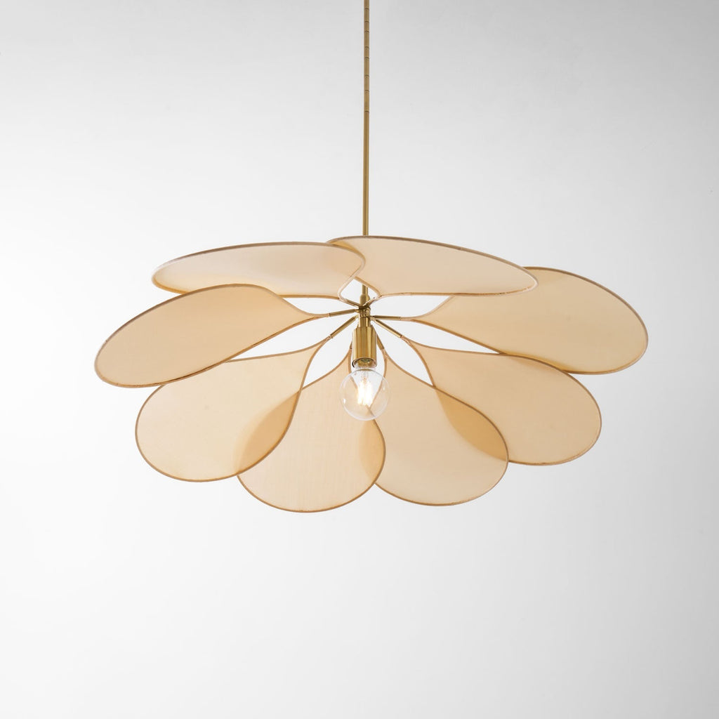 Precieuse-Petals-Pendelleuchte – Tropfenform, hängender Diffusor
