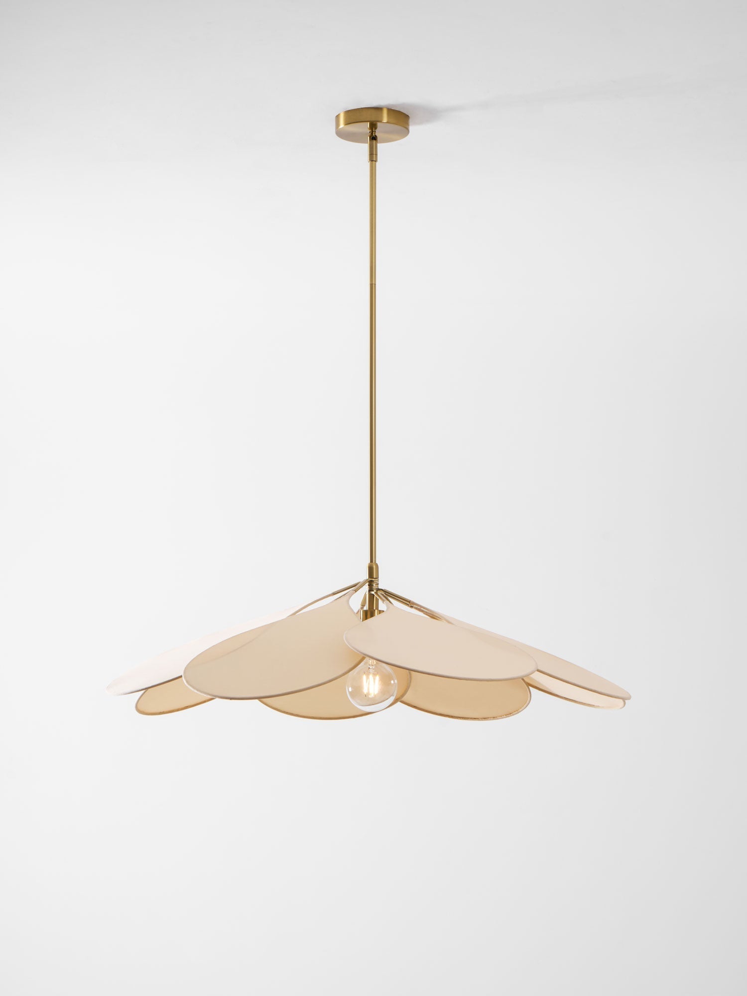 Precieuse-Petals-Pendelleuchte – Tropfenform, hängender Diffusor