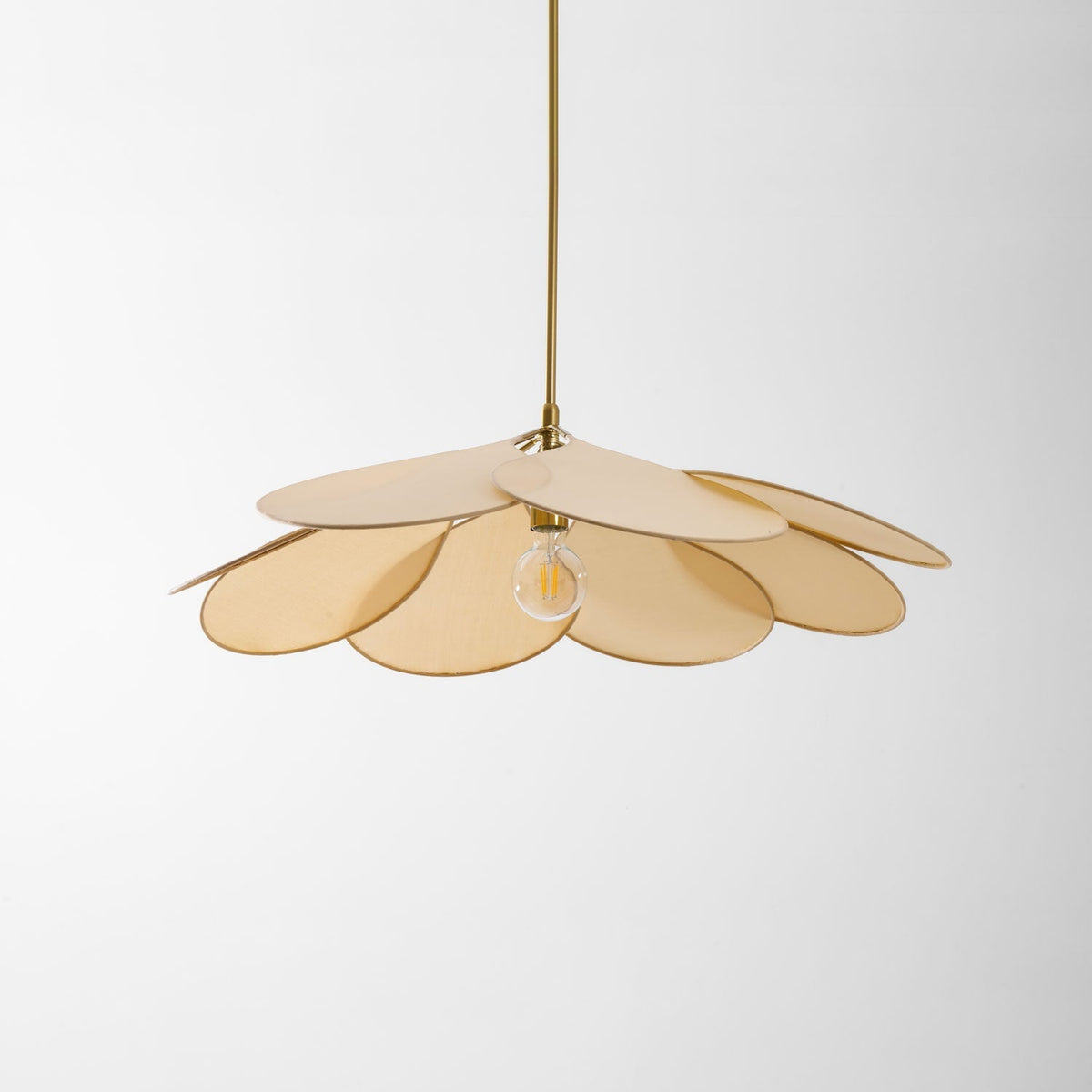Precieuse-Petals-Pendelleuchte – Tropfenform, hängender Diffusor
