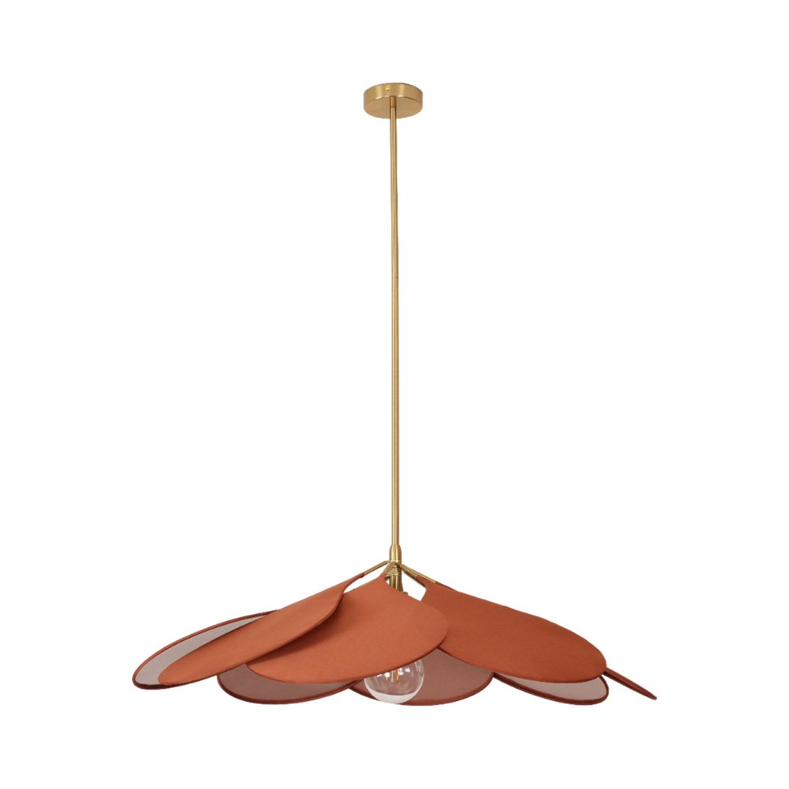 Precieuse-Petals-Pendelleuchte – Tropfenform, hängender Diffusor