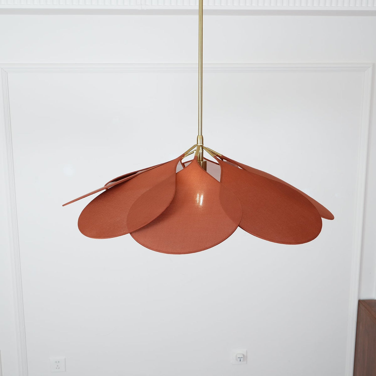 Precieuse-Petals-Pendelleuchte – Tropfenform, hängender Diffusor
