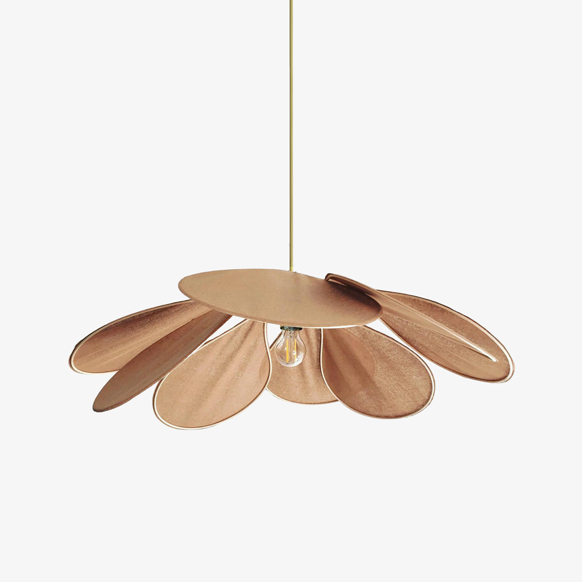 Precieuse-Petals-Pendelleuchte – Tropfenform, hängender Diffusor