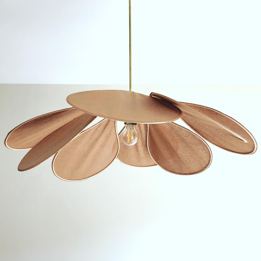 Precieuse-Petals-Pendelleuchte – Tropfenform, hängender Diffusor