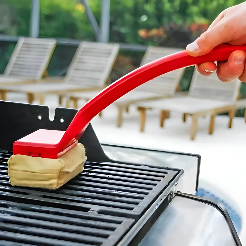 Krasvrije BBQ-gereedschap met lange steel