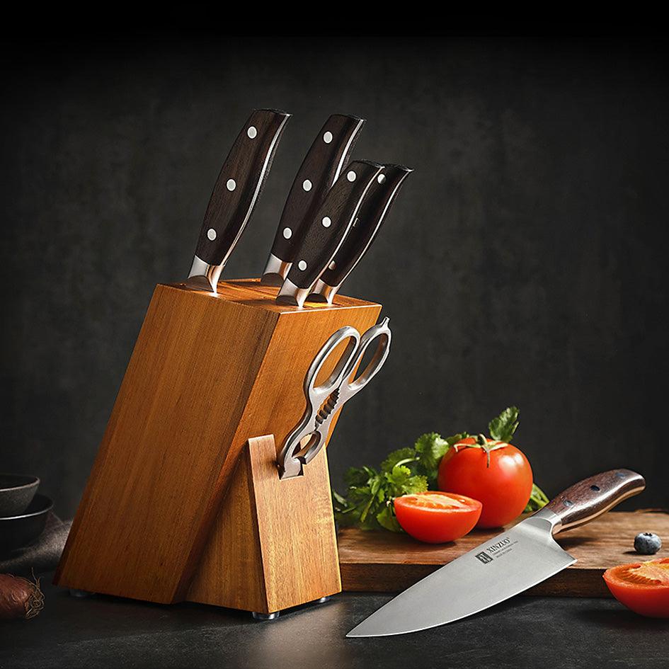 Set Pisau Dapur Keluli Jerman Premium