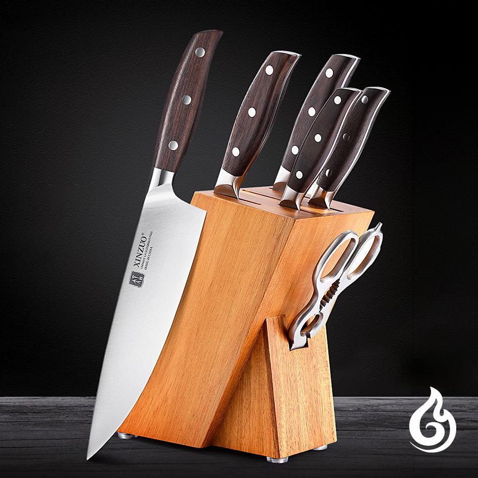 Set Pisau Dapur Keluli Jerman Premium